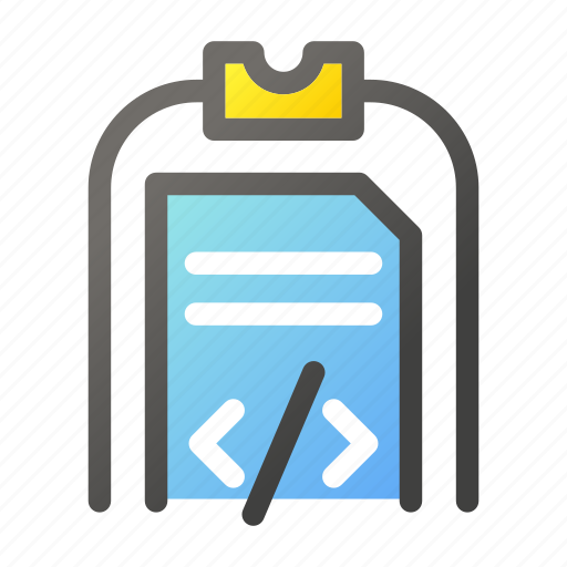 Clipboard, data, document, file management, script icon - Download on Iconfinder