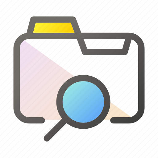 Data, document, file management, search icon - Download on Iconfinder