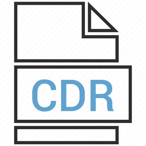 Cdr, extension, file, file format icon - Download on Iconfinder