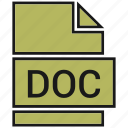 doc, microsoft word document 