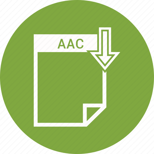 Aac, document, extension, file, format, type icon - Download on Iconfinder