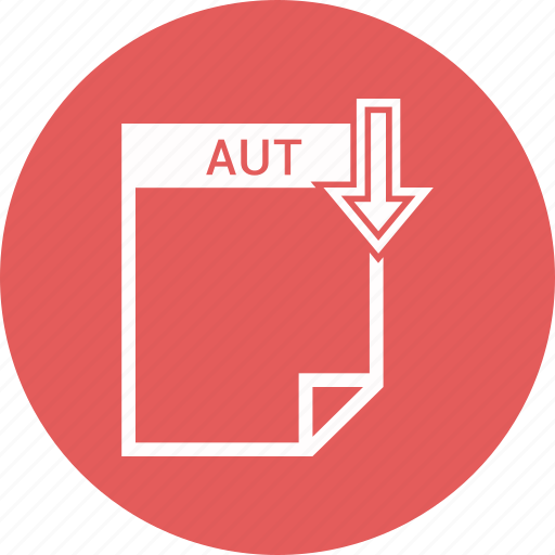 Aut, extensiom, file, file format icon - Download on Iconfinder