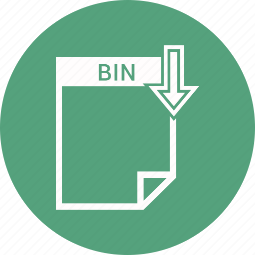 Bin, document, extension, format, paper icon - Download on Iconfinder
