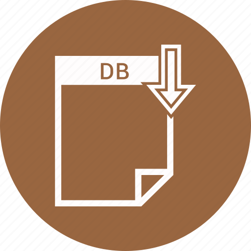 Db, document, extension, format, paper icon - Download on Iconfinder