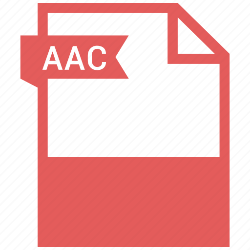 Aac, document, extension, file format, folder, paper icon - Download on Iconfinder