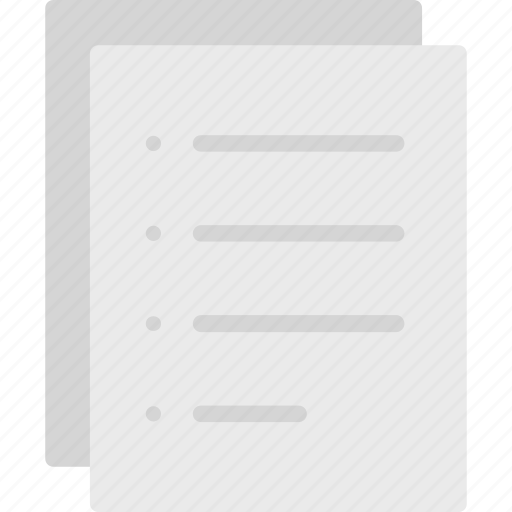 Document, list, paper icon - Download on Iconfinder