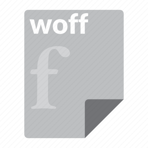 File, font, format, woff icon - Download on Iconfinder