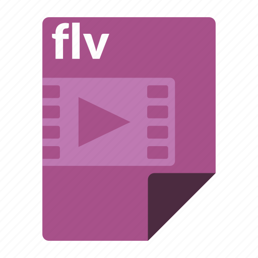 File, flv, format, media, video icon - Download on Iconfinder