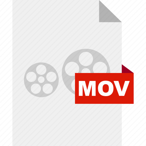 Mov, file, format, movie, cinema, multimedia, watching icon - Download on Iconfinder