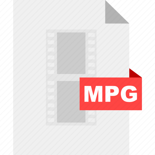 Mpg, movie, file, format, cinema, video, play icon - Download on Iconfinder