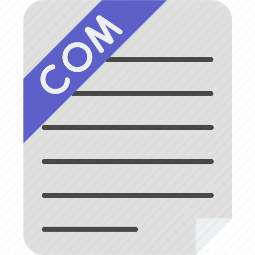 Ms, dos, command, file icon - Download on Iconfinder