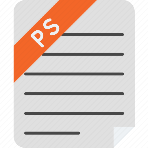 Postscript, file icon - Download on Iconfinder on Iconfinder