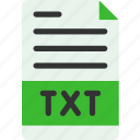 plain, text, file