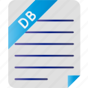 database, file