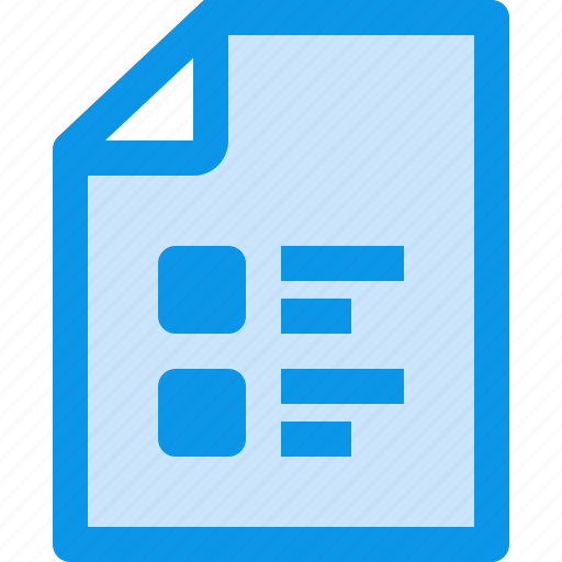 Archive, business, check, document, list, paper icon - Download on Iconfinder