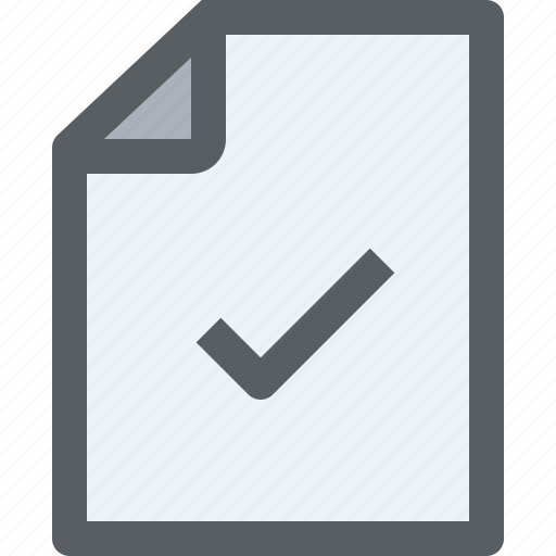 Archive, business, check, document, file, paper icon - Download on Iconfinder