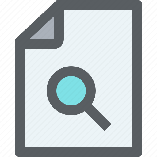 Archive, business, document, file, paper, search icon - Download on Iconfinder