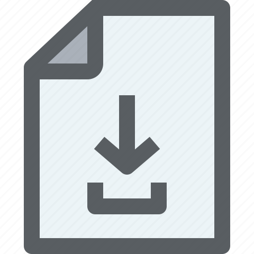 Archive, business, document, download, file, paper icon - Download on Iconfinder