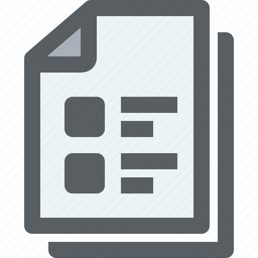 Archive, business, document, files, list, paper icon - Download on Iconfinder