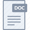 doc, document, file, paper, text, word