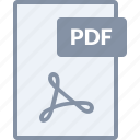 adobe, document, file, paper, pdf 