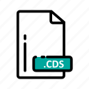 cds, document, extension, file, format