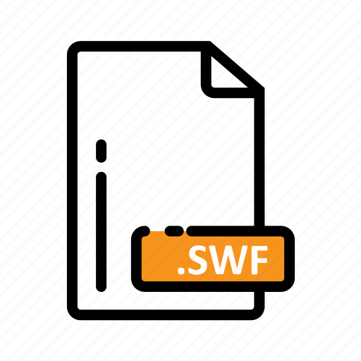 Document, extension, file, format, swf icon - Download on Iconfinder