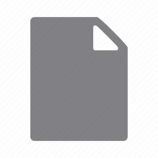New, document, file, paper icon - Download on Iconfinder
