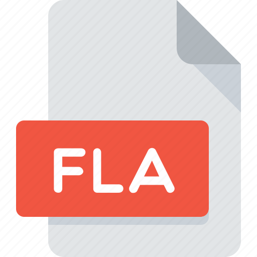Document, extension, file, fla, flash, type icon - Download on Iconfinder