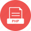 code, extension, file, php 
