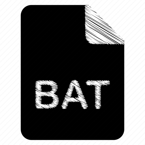 Bat, document, file icon - Download on Iconfinder