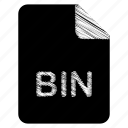 bin, document, file