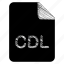 cdl, document, file 