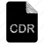 cdr, document, file 