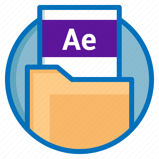 Ae, after effects, document, extension, file icon - Download on Iconfinder