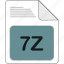 7z, data, document, extension, file, file type, format 
