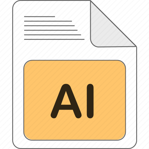 Ai, data, document, extension, file, file type, format icon - Download on Iconfinder