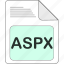aspx, data, document, extension, file, file type, format 