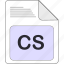 cs, data, document, extension, file, file type, format 