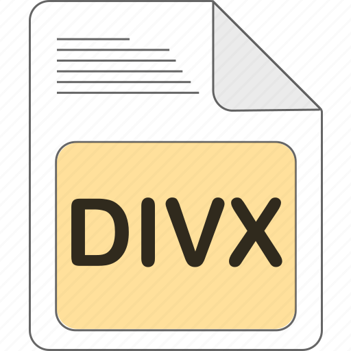 Data, divx, document, extension, file, file type, format icon - Download on Iconfinder