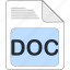 data, doc, document, extension, file, file type, format 