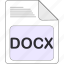 data, document, docx, extension, file, file type, format 