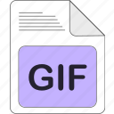 data, document, extension, file, file type, format, gif