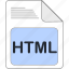 data, document, extension, file, file type, format, hmtl 