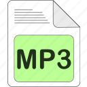 data, document, extension, file, file type, format, mp3