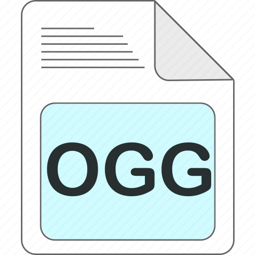 Data, document, extension, file, file type, format, ogg icon - Download on Iconfinder