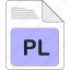 data, document, extension, file, file type, format, pl 