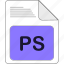 data, document, extension, file, file type, format, ps 