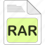 data, document, extension, file, file type, format, rar 