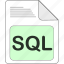 data, document, extension, file, file type, format, sql 